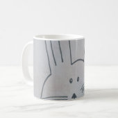 Hasen Kaffeetasse (Vorderseite Links)