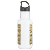 Hasen-Kaninchen-Geiger Trinkflasche (Rückseite)
