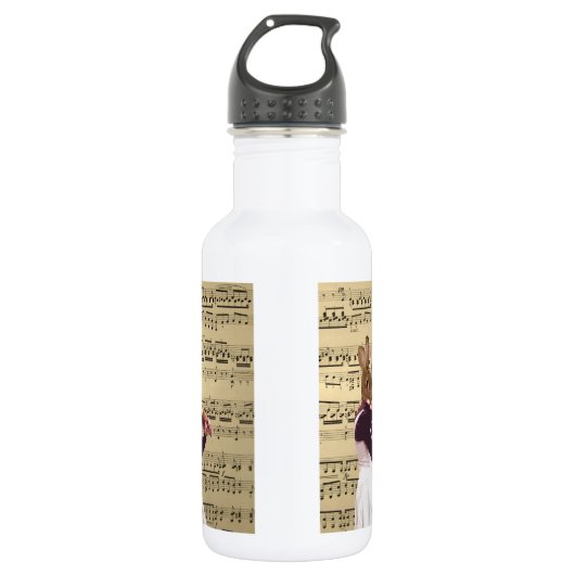 Hasen-Kaninchen-Geiger Trinkflasche (Vorderseite)