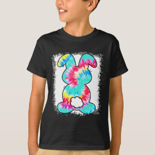 Hasen-Kaninchen-Tie-Dye-Schleife T-Shirt