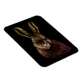 Hasen, Kaninchen, zeichnend Magnet (Rechte Seite)