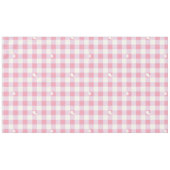 Hasen-Karo Tischdecke (Vorderseite (Horizontal))