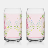 Hasen-Kranz Rosa Glas (Rechts)