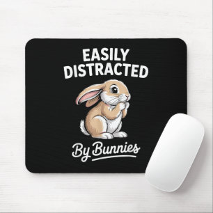 Hasen Kunst Süße Kaninchen Hase Design Männer Frau Mousepad