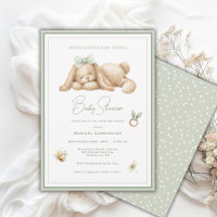 Hasen Küsse Baby-Wünsche Baby Shower