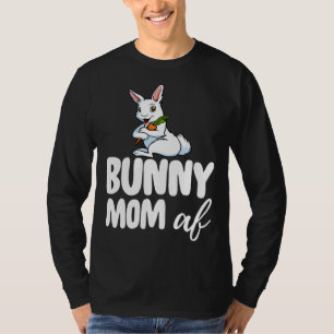 Hasen-Mama Frauen Verrückte Häschen-Dame T-Shirt