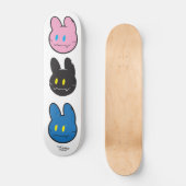Hasen-Maskottchen-Skateboard Skateboard (Vorderseite)