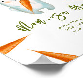 Hasen mit Karotten - Mama-osa-Bar Poster (Ecke)
