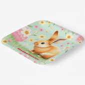 Hasen-Ostersammlung für moderne Tage Pappteller (Gewinkelt)