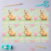Hasen-Ostersammlung für moderne Tage Seidenpapier (Basteln)