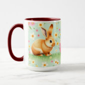 Hasen-Ostersammlung für moderne Tage Tasse (Links)