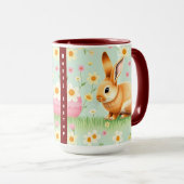 Hasen-Ostersammlung für moderne Tage Tasse (VorderseiteRechts)