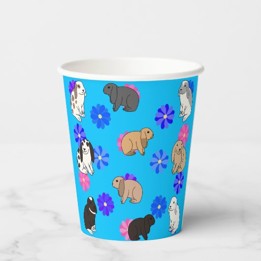 Hasen Pappbecher (Rückseite)