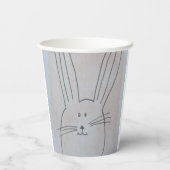Hasen Pappbecher (Rückseite)