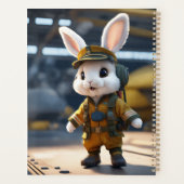 "Hasen-Pilot auf Deck" 🐰 Planer (Rückseite)