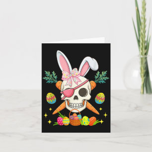 Hasen-Pirat-Totenkopf-Schleife-Osterjagd Karte