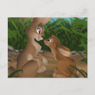 Hasen Postcard Postkarte