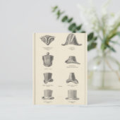 Hasen Postkarte (Stehend Vorderseite)