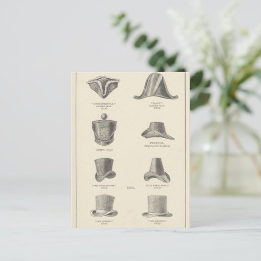 Hasen Postkarte (Stehend Vorderseite)