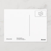 Hasen Postkarte (Rückseite)