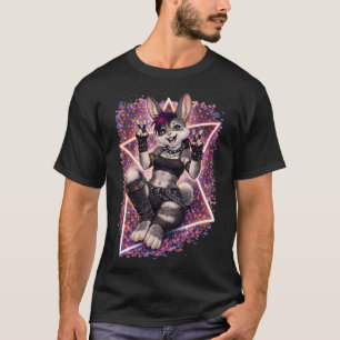 Hasen-Punk T-Shirt