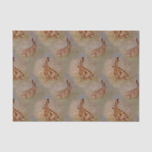 Hasen, rabbitss Löwenzahnsommer Seidenpapier