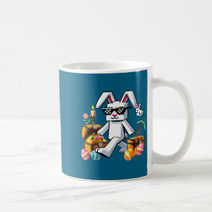 Hasen-Sonnenbrille-Hasen-Eier Frohe Ostern Bruh Lu Kaffeetasse