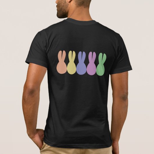 Hasen-T-Shirt T-Shirt (Rückseite)