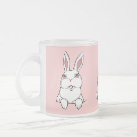 Hasen Tassen Kaffee Kaffee Cup Pink Bunny Cup (Links)