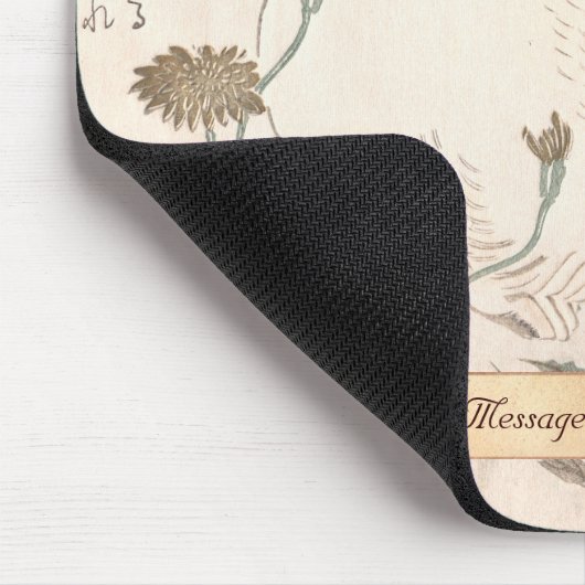 Hasen und Löwenzahn, Kubo Shunman, japanische Mousepad (Ecke)