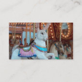 Hasen- und Pferdeausweis "Merry-Go Round" Visitenkarte (Rückseite)