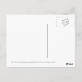 Hasen und Säuglinge essen Postkarte (Rückseite)