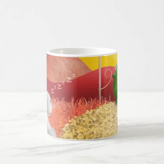 Hasen und Schildkröte 2 - Tasse (Mittel)