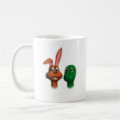 Hasen und Tortoise01 Kaffeetasse (Links)