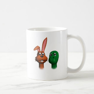 Hasen und Tortoise01 Kaffeetasse