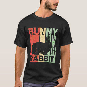 Hasen Vintag Retro Unisex T-Shirt