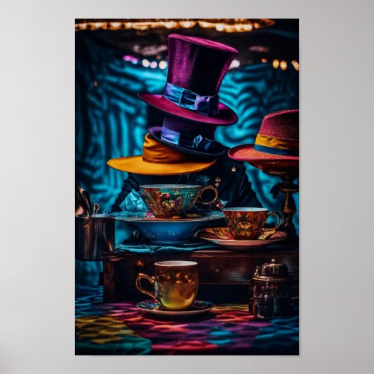 Hasen von Mad Hatter Poster (Vorne)