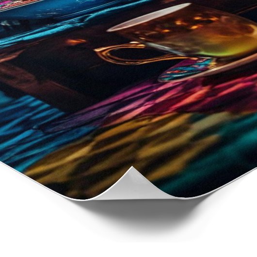 Hasen von Mad Hatter Poster (Ecke)