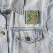 Hasen (w/c auf Papier) Button (Beispiel)