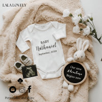 Hasenbaby-Enthüllung Schwangerschafts-Ankündigungs