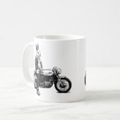 Hasenbiker Kaffeetasse (Vorderseite Links)