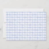 Hasenblauballons Foto 1. Geburtstagsfeier Dankeskarte (Rückseite)