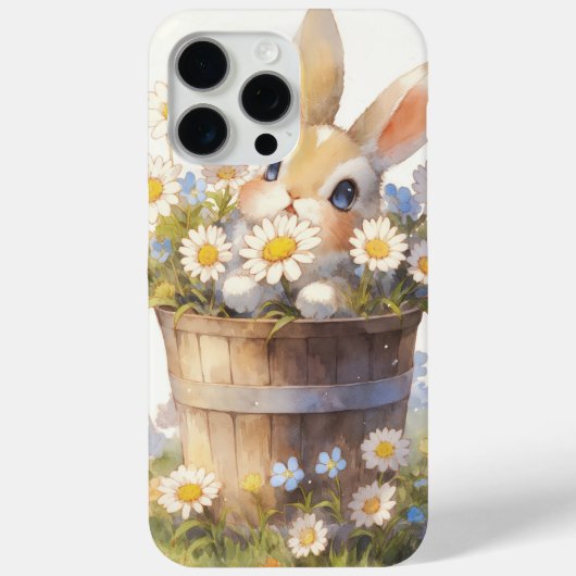Hasenblumen-Versteck Case-Mate iPhone Hülle (Rückseite)