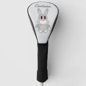 Hasendesign Golf Headcover (Vorderseite)