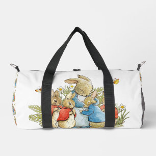 Hasenfamilie Duffle Bag