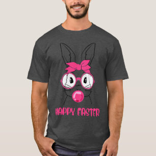 Hasengesicht in Ostern T-Shirt