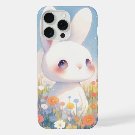 Hasenglücksblume Wonne iPhone Hülle (Rückseite)