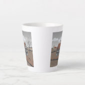 Hasenhaus Milchtasse (Vorderseite)