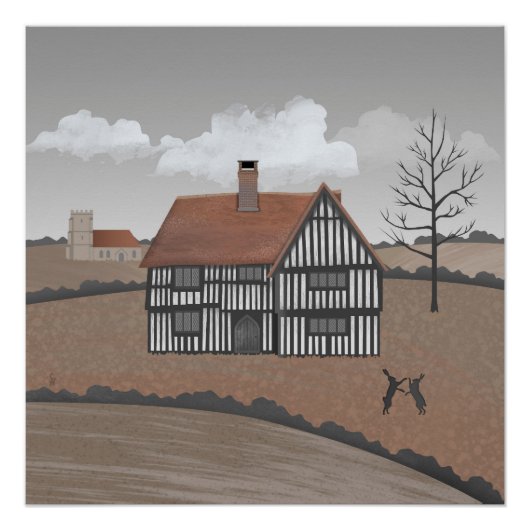 Hasenhaus Poster (Vorderseite)