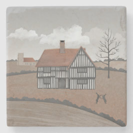 Hasenhaus Steinuntersetzer